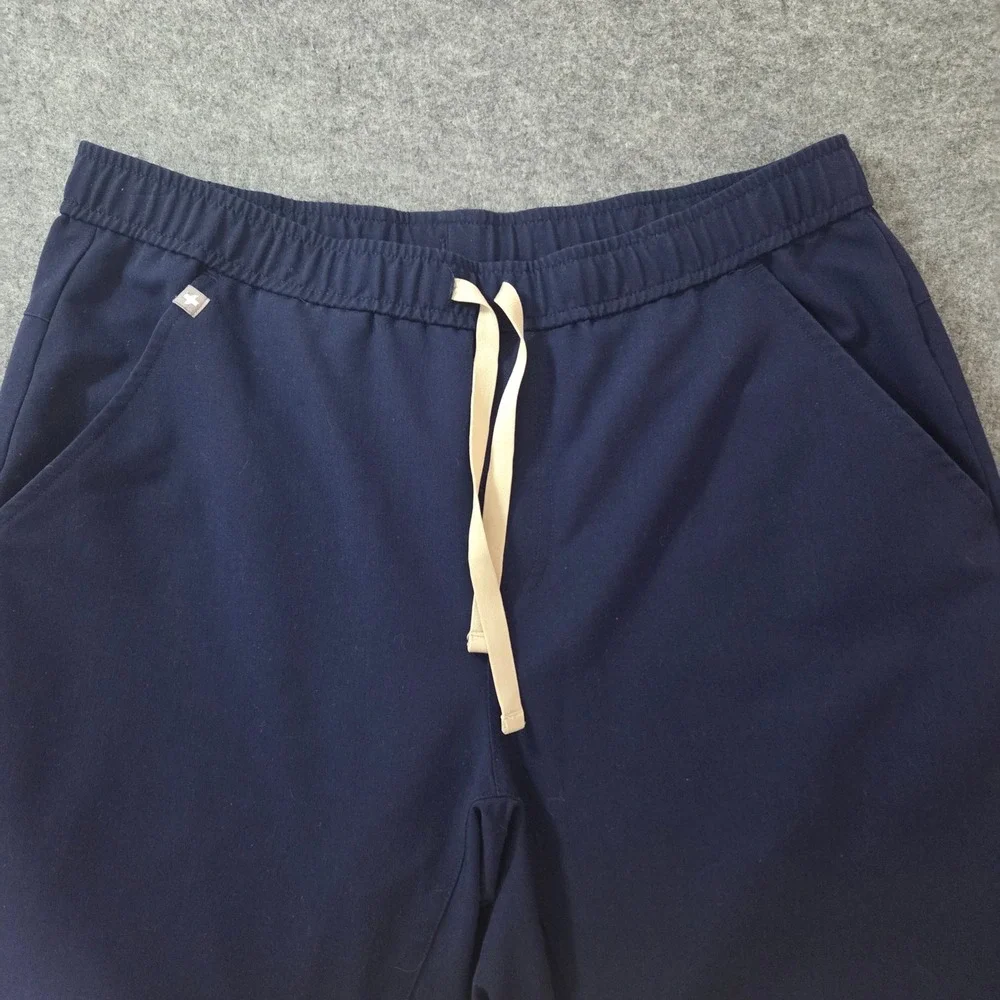 Figs Mens Tansen Jogger Scrub Pants Navy Blue Technical Collection Large L